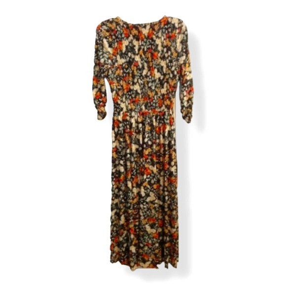 Anthropologie Maeve Omya Maxi Dress Floral Smocked Size S - Picture 3 of 6